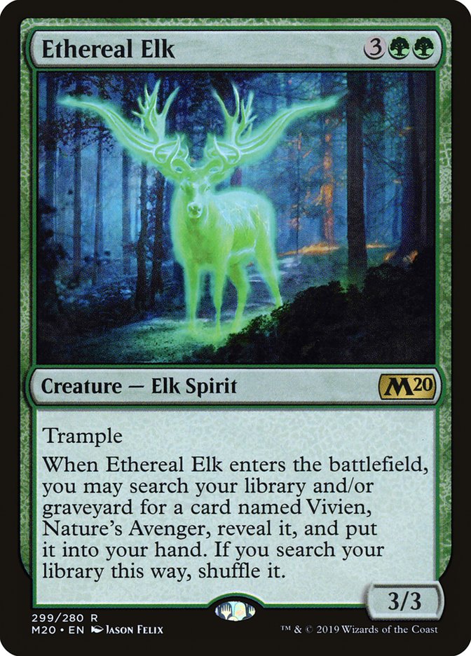 Ethereal Elk [Core Set 2020] | The Time Vault CA