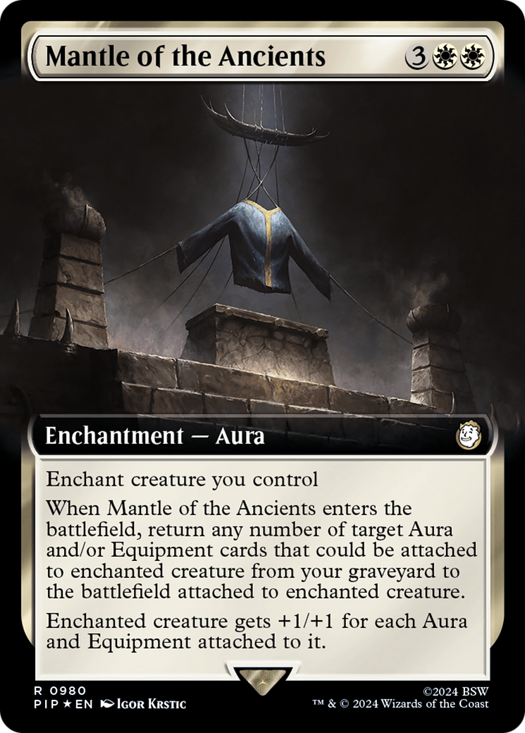 Mantle of the Ancients (Extended Art) (Surge Foil) [Fallout] | The Time Vault CA