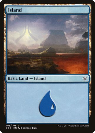 Island (103) [Archenemy: Nicol Bolas] | The Time Vault CA