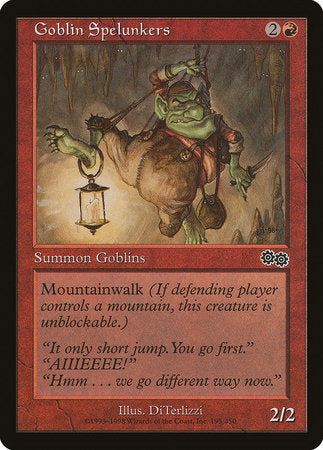 Goblin Spelunkers [Urza's Saga] | The Time Vault CA