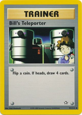 Bill's Teleporter (91/111) [Neo Genesis Unlimited] | The Time Vault CA