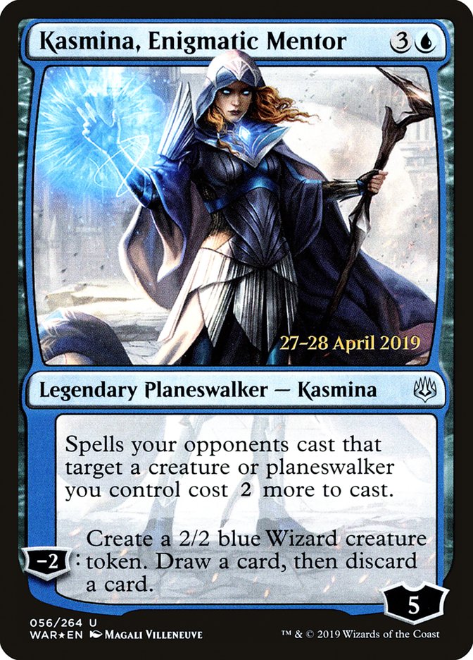 Kasmina, Enigmatic Mentor  [War of the Spark Prerelease Promos] | The Time Vault CA