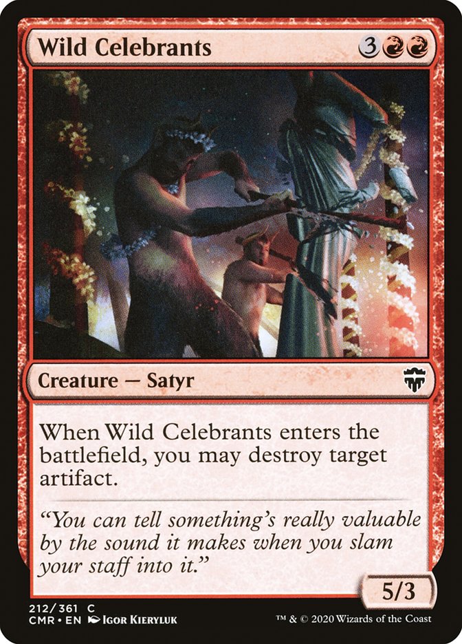 Wild Celebrants [Commander Legends] | The Time Vault CA