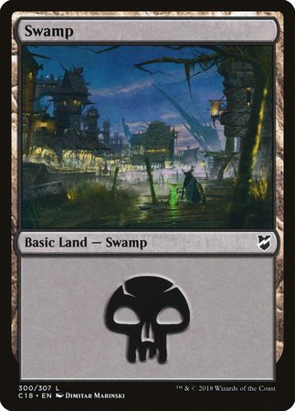 Swamp (300) [Commander 2018] | The Time Vault CA