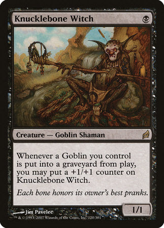 Knucklebone Witch [Lorwyn] | The Time Vault CA