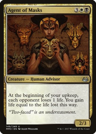 Agent of Masks [Modern Masters 2017] | The Time Vault CA