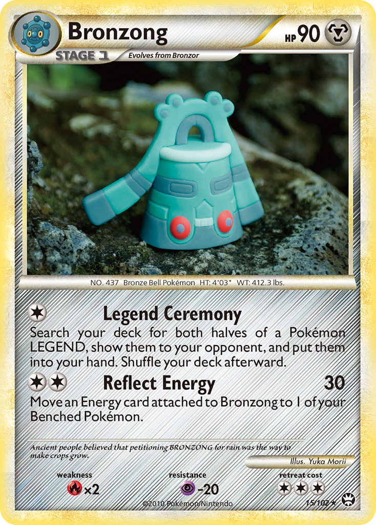 Bronzong (15/102) [HeartGold & SoulSilver: Triumphant] | The Time Vault CA