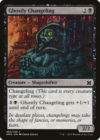 Ghostly Changeling [Modern Masters 2015] | The Time Vault CA