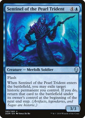 Sentinel of the Pearl Trident [Dominaria] | The Time Vault CA