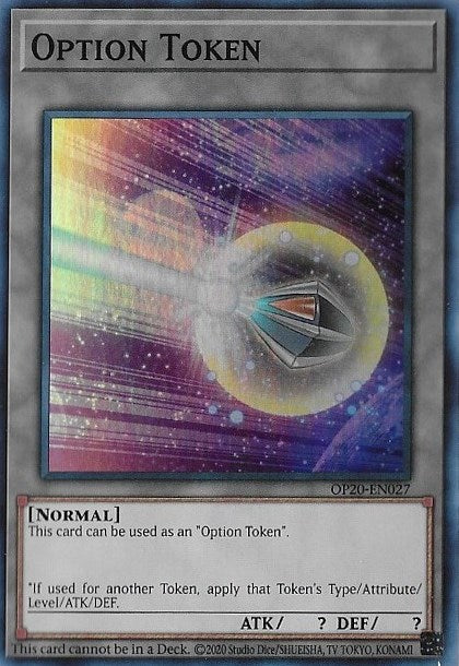 Option Token [OP20-EN027] Super Rare | The Time Vault CA