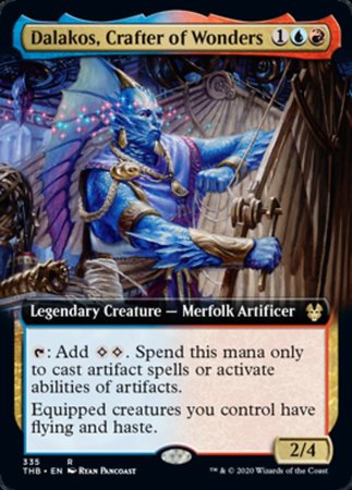 Dalakos, Crafter of Wonders (Extended Art) [Theros Beyond Death] | The Time Vault CA