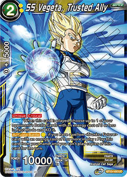 SS Vegeta, Trusted Ally (Uncommon) [BT13-100] | The Time Vault CA