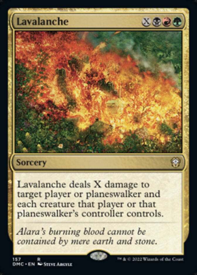 Lavalanche [Dominaria United Commander] | The Time Vault CA