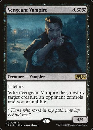 Vengeant Vampire (2018 Gift Pack) [M19 Gift Pack] | The Time Vault CA