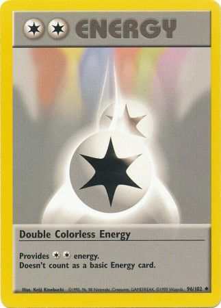 Double Colorless Energy (96/102) [Base Set Unlimited] | The Time Vault CA