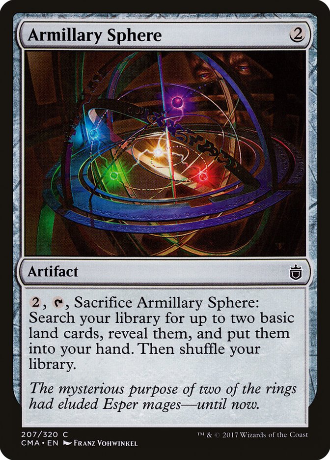 Armillary Sphere [Commander Anthology] | The Time Vault CA