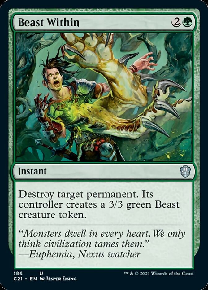 Beast Within [Commander 2021] | The Time Vault CA