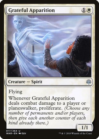 Grateful Apparition [War of the Spark] | The Time Vault CA