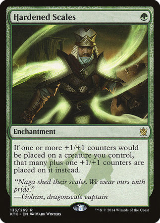Hardened Scales [Khans of Tarkir] | The Time Vault CA