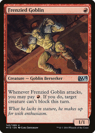 Frenzied Goblin [Magic 2015] | The Time Vault CA