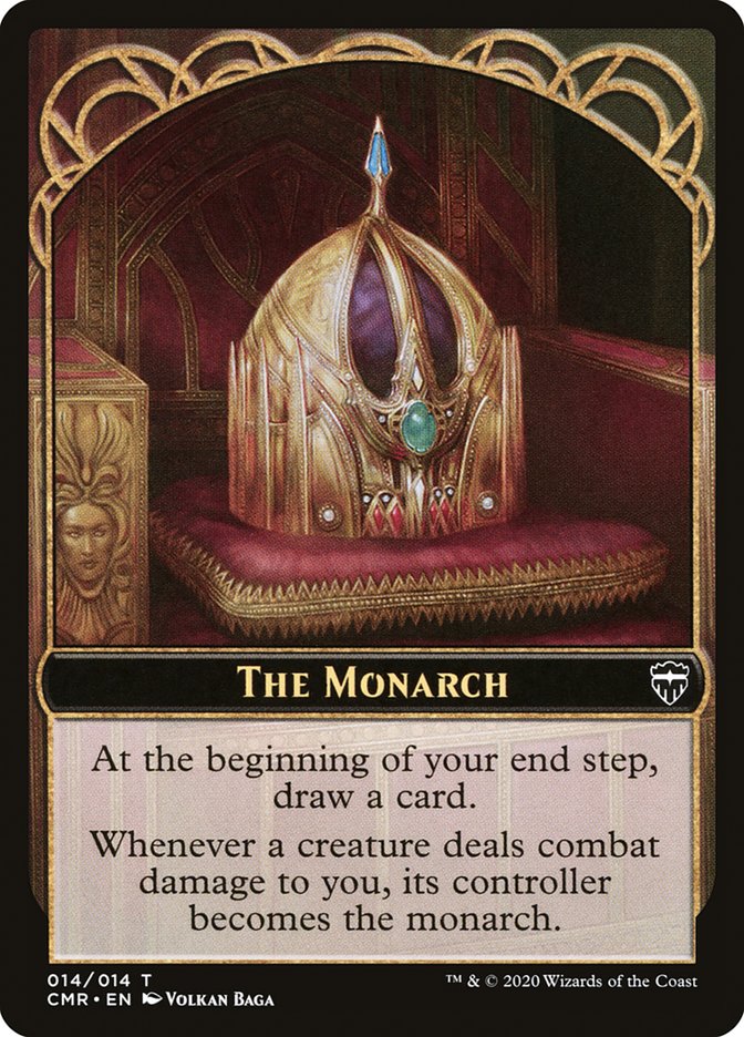 Horror // The Monarch Token [Commander Legends Tokens] | The Time Vault CA