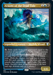 Araumi of the Dead Tide (Foil Etched) [Commander Legends] | The Time Vault CA