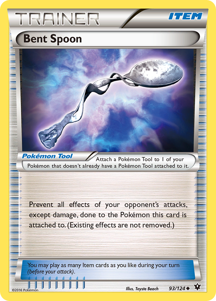 Bent Spoon (93/124) [XY: Fates Collide] | The Time Vault CA