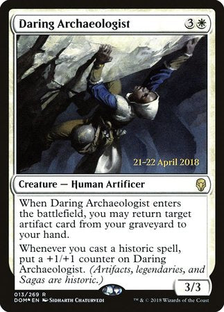 Daring Archaeologist [Dominaria Promos] | The Time Vault CA
