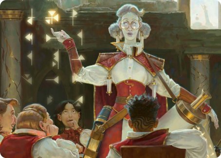 Professor of Symbology Art Card [Strixhaven: School of Mages Art Series] | The Time Vault CA