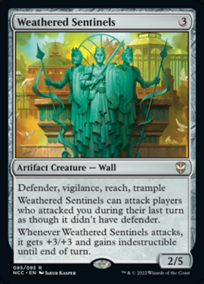 Weathered Sentinels [Streets of New Capenna Commander] | The Time Vault CA