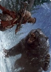 Blizzard Brawl Art Card [Kaldheim: Art Series] | The Time Vault CA