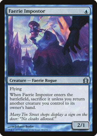 Faerie Impostor [Return to Ravnica] | The Time Vault CA