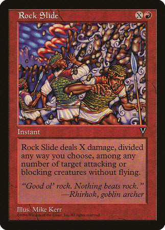 Rock Slide [Visions] | The Time Vault CA
