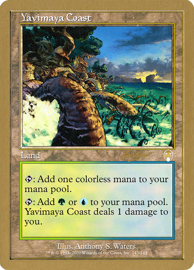 Yavimaya Coast (Sim Han How) [World Championship Decks 2002] | The Time Vault CA