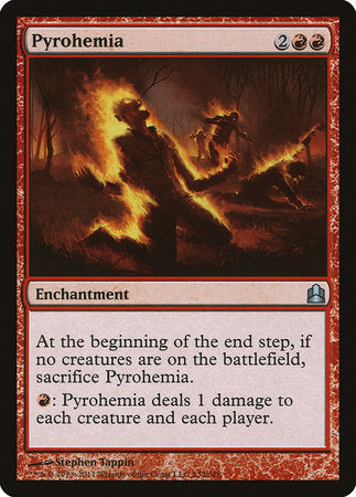 Pyrohemia [Commander 2011] | The Time Vault CA