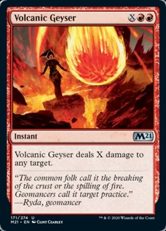 Volcanic Geyser [Core Set 2021] | The Time Vault CA