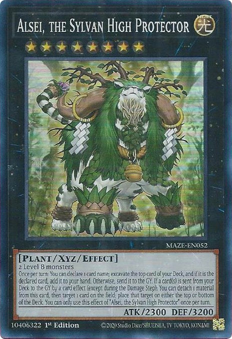 Alsei, the Sylvan High Protector [MAZE-EN052] Super Rare | The Time Vault CA