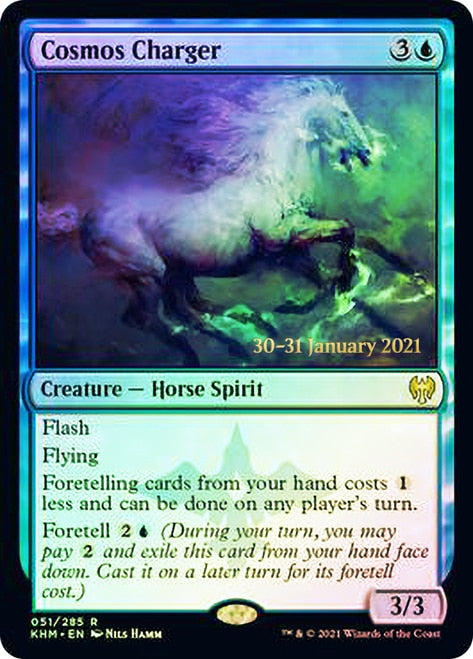 Cosmos Charger  [Kaldheim Prerelease Promos] | The Time Vault CA