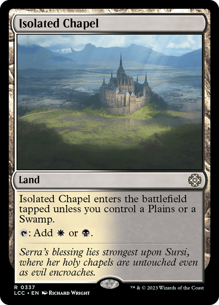 Isolated Chapel [The Lost Caverns of Ixalan Commander] | The Time Vault CA