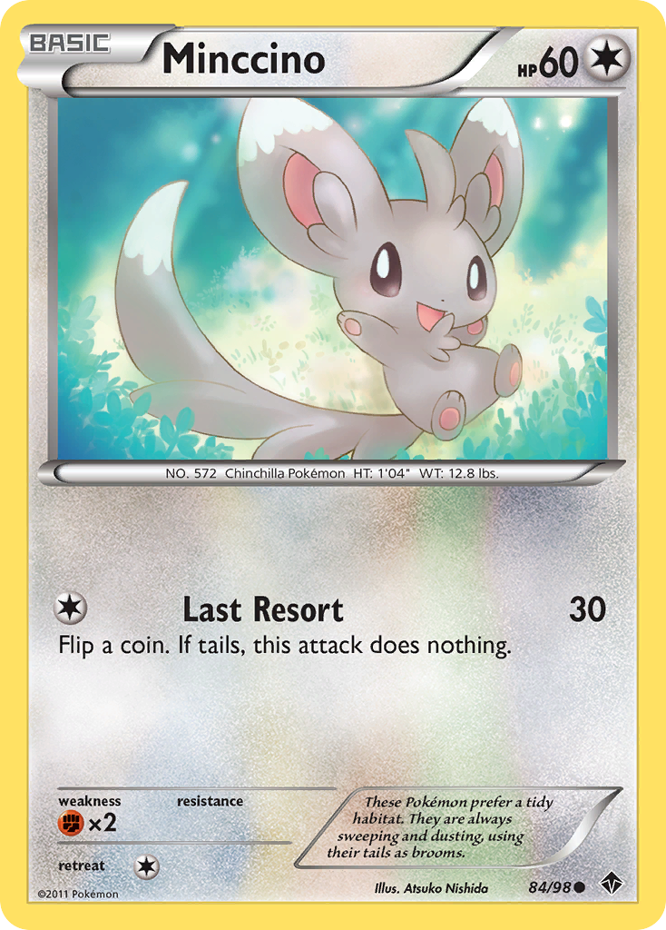 Minccino (84/98) [Black & White: Emerging Powers] | The Time Vault CA