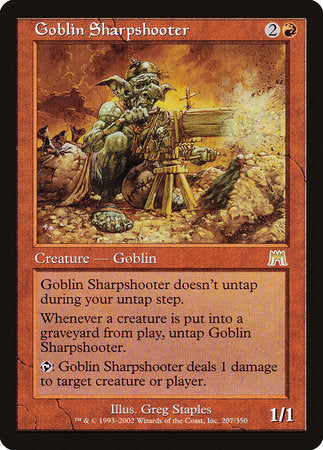 Goblin Sharpshooter [Onslaught] | The Time Vault CA