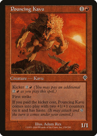 Pouncing Kavu [Invasion] | The Time Vault CA