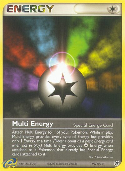 Multi Energy (93/100) [EX: Sandstorm] | The Time Vault CA