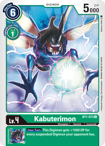 Kabuterimon [BT1-073] [Release Special Booster Ver.1.0] | The Time Vault CA