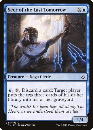 Seer of the Last Tomorrow [Hour of Devastation] | The Time Vault CA