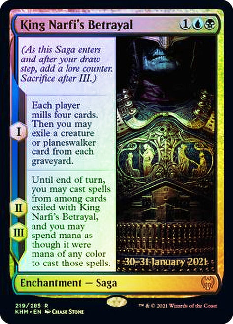 King Narfi's Betrayal [Kaldheim Prerelease Promos] | The Time Vault CA