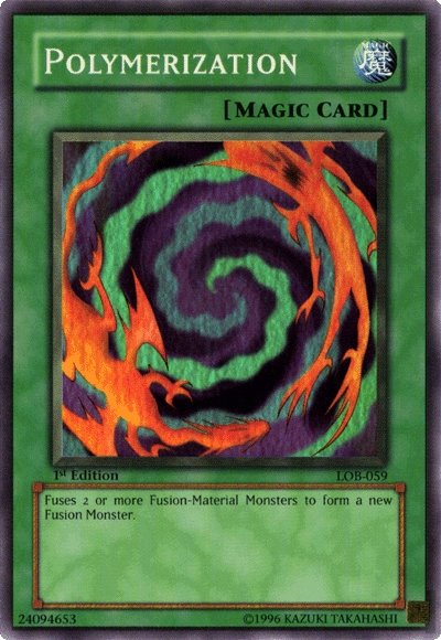 Polymerization [LOB-059] Super Rare | The Time Vault CA