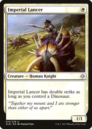 Imperial Lancer [Ixalan] | The Time Vault CA