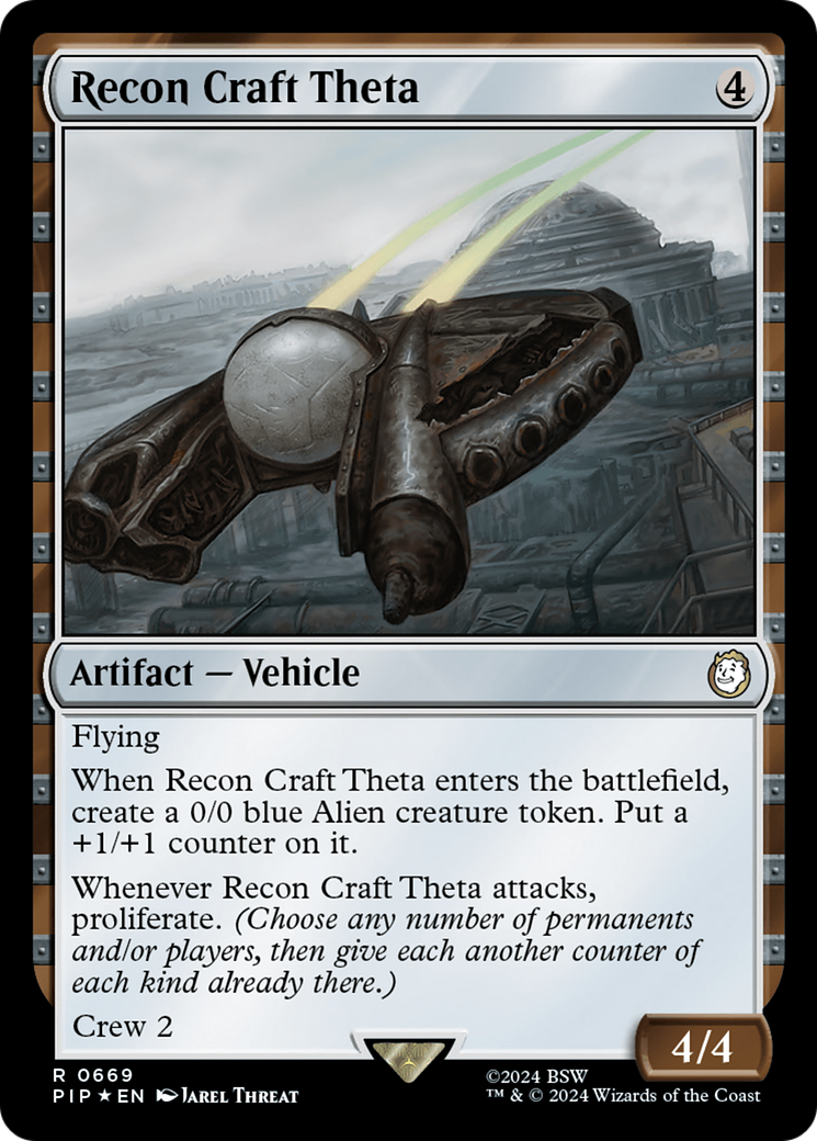 Recon Craft Theta (Surge Foil) [Fallout] | The Time Vault CA