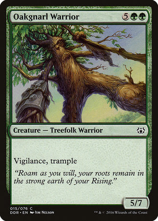 Oakgnarl Warrior [Duel Decks: Nissa vs. Ob Nixilis] | The Time Vault CA